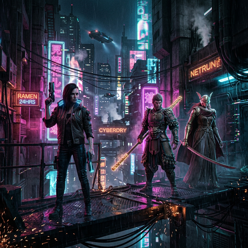 AAA Characters Mural